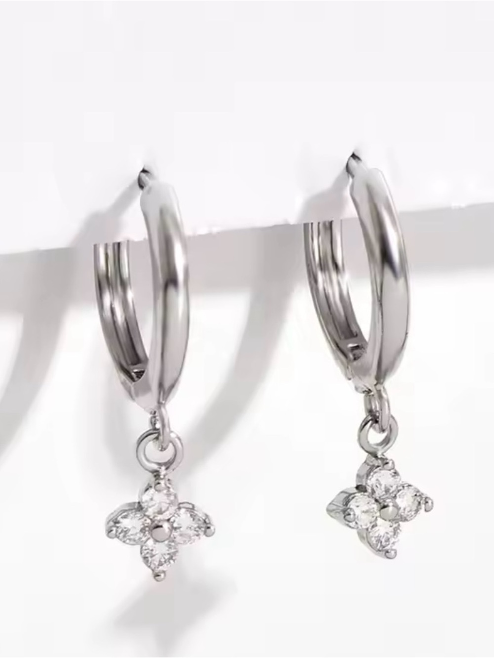 Leaf Earrings 925 Sterling Silver